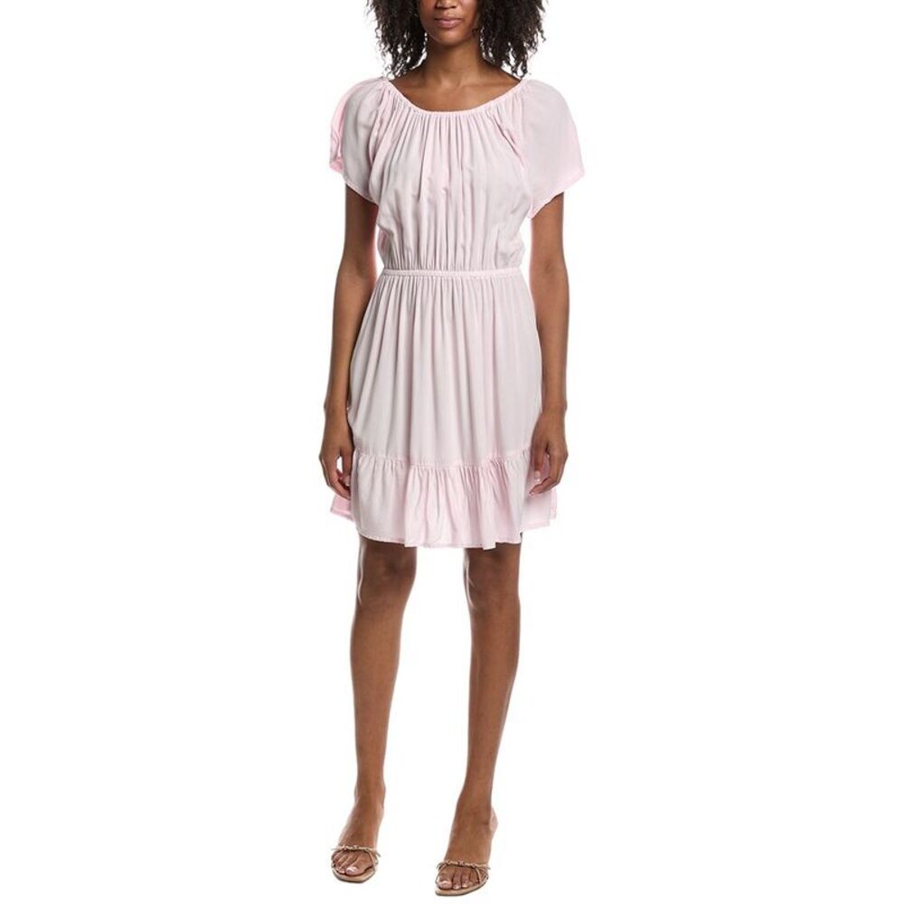 Michael Stars Womens Hadley Fitted Convertible Mini Dress